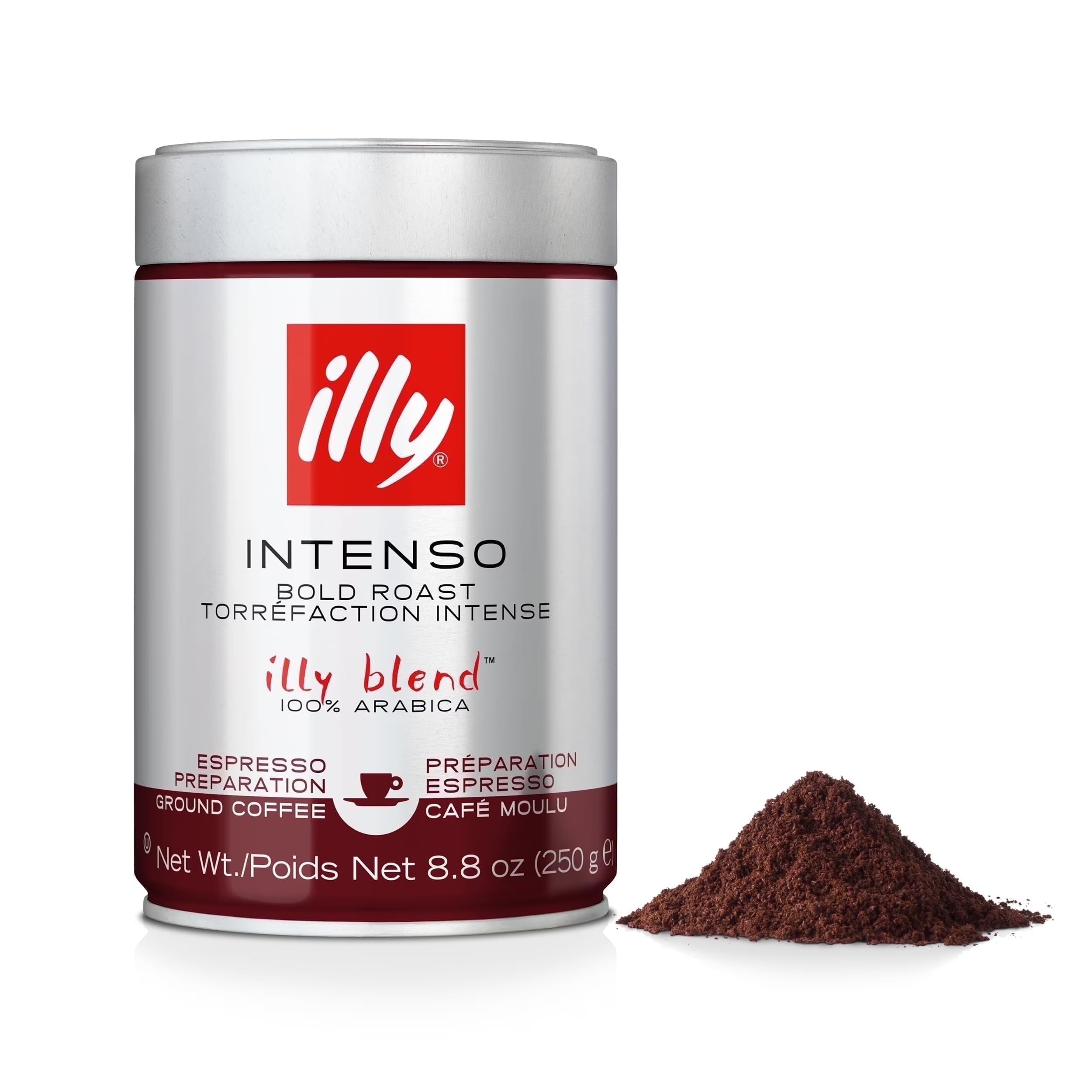 Amazon | illy(イリー) エスプレッソ粉 ダークロースト 250g | illy